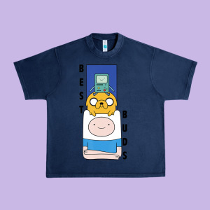 Cn Adventure Time Finn Jake Bmo Best Buds Urban Heavy Tee Designed By Longcreatives
