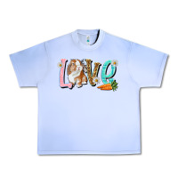 Grape Ice Love Easter Rabbit Easter Day Urban Heavy Tee - HowdyJamesFarm