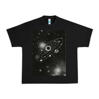 Black Outer Wilds Urban Heavy Tee - longCreatives