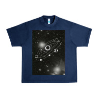 Navy Outer Wilds Urban Heavy Tee - longCreatives