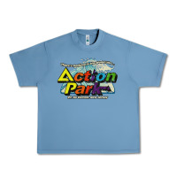 Pebble Blue Funny Action Park New Jersey 1978 Vintage Urban Heavy Tee - longCreatives