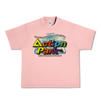 Salmon Funny Action Park New Jersey 1978 Vintage Urban Heavy Tee - longCreatives
