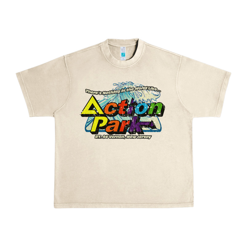 Funny Action Park New Jersey 1978 Vintage Urban Heavy Tee by longCreatives | Teevron