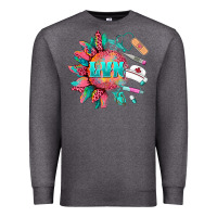 Charcoal Heather western licensed vocational nurse medical instruments Premium Sweatshirt - BarkalooDesign
