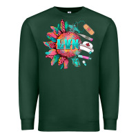 Sports Green western licensed vocational nurse medical instruments Premium Sweatshirt - BarkalooDesign