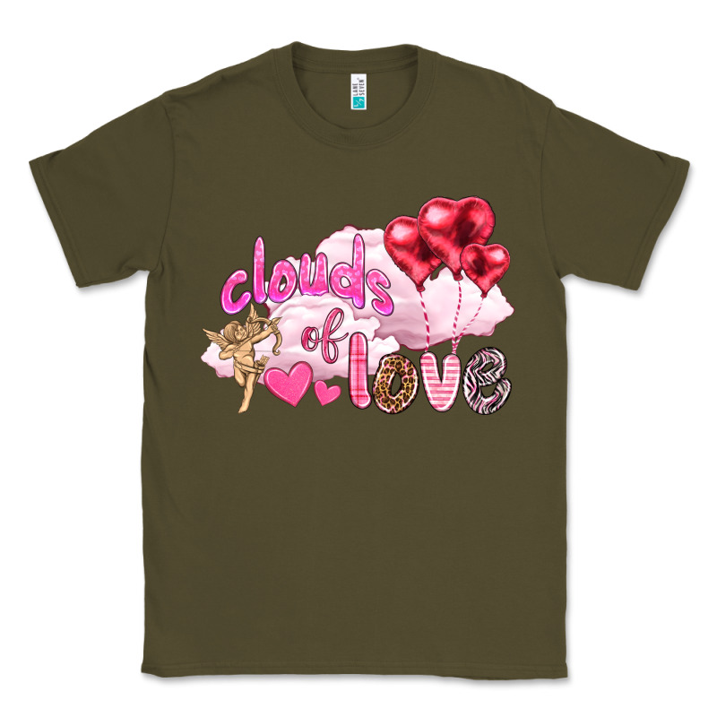 Clouds Of Love With Balloons Valentine's Day Classic Tee by HowdyJamesFarm | Teevron
