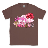 Chestnut Clouds of love with balloons Valentine's Day Classic Tee - HowdyJamesFarm