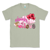 Matcha Clouds of love with balloons Valentine's Day Classic Tee - HowdyJamesFarm
