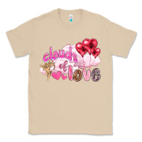 Mushroom Clouds of love with balloons Valentine's Day Classic Tee - HowdyJamesFarm