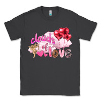 Smoke Clouds of love with balloons Valentine's Day Classic Tee - HowdyJamesFarm