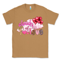 Toasted Coconut Clouds of love with balloons Valentine's Day Classic Tee - HowdyJamesFarm
