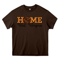 Chocolate Brown Home West Wirginia Heavy Core Tee - Bettercallsaul