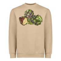 Mushroom Artichoke Heavyweight Sweatshirt - LillyAllenDesigns