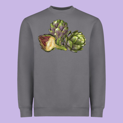 Artichoke Heavyweight Sweatshirt Designed By Lillyallendesigns