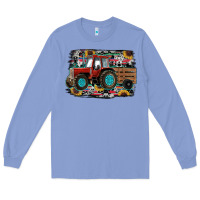 Colony Blue western tracktor Long Sleeve Tee - RanaPortraitStore
