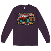 Plum western tracktor Long Sleeve Tee - RanaPortraitStore
