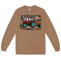 Toasted Coconut western tracktor Long Sleeve Tee - RanaPortraitStore