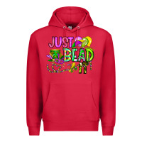 Cardinal Just Bead it Premium Hoodie - CowhideDigitalArt