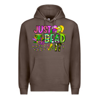 Coffee Just Bead it Premium Hoodie - CowhideDigitalArt