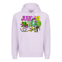 Lilac Just Bead it Premium Hoodie - CowhideDigitalArt