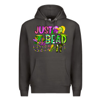 Smoke Just Bead it Premium Hoodie - CowhideDigitalArt