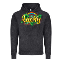 Vintage Black Lucky St. Patrick's Day Vintage Hoodie - HowdyJamesFarm