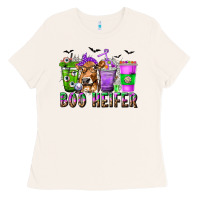 Bone Boo Heifer Coffee Cups with Halloween Ladies Tee - texasbilliewilder