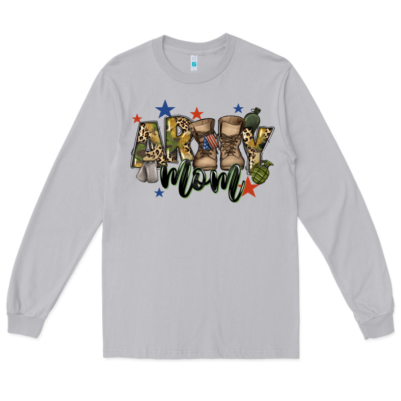 Army Mom Long Sleeve Tee by FaDigitalArtStudio | Teevron