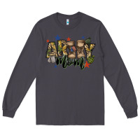 Smoke army mom Long Sleeve Tee - FaDigitalArtStudio