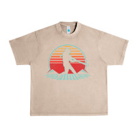 French Oak Softball Retro Vintage 80s Style Player Gift Urban Heavy Tee - longCreatives