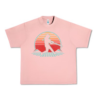 Salmon Softball Retro Vintage 80s Style Player Gift Urban Heavy Tee - longCreatives
