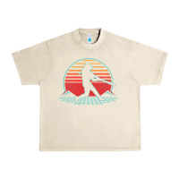 Sandshell Softball Retro Vintage 80s Style Player Gift Urban Heavy Tee - longCreatives