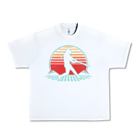 White Softball Retro Vintage 80s Style Player Gift Urban Heavy Tee - longCreatives