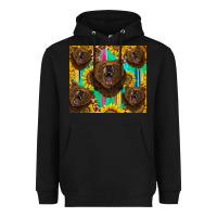 Black bear tumbler Heavyweight Hoodie - BarkalooDesign
