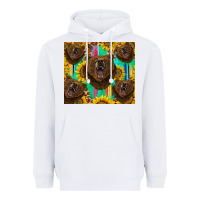 White bear tumbler Heavyweight Hoodie - BarkalooDesign