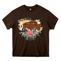 Chocolate Brown Take No Bull Floral Rodeo Heavy Core Tee - Bettercallsaul