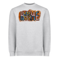Heather Grey home america Heavyweight Sweatshirt - SublimationCraftShop