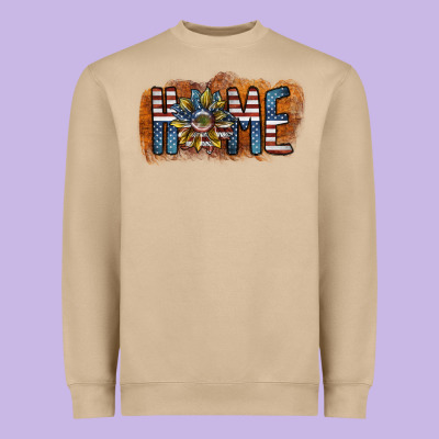 Home America Heavyweight Sweatshirt Designed By Sublimationcraftshop