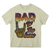 Mossy bad to the bone Heavy Core Tee - JahusDesignShop