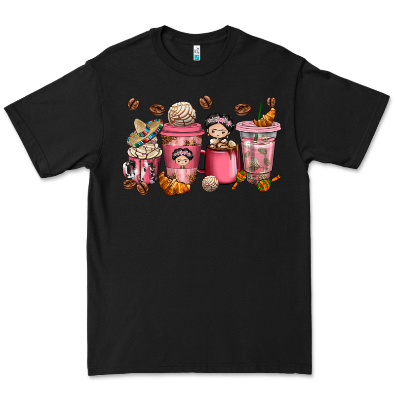 Cafecito Y Chisme Coffee Cups Premium Tee by texasbilliewilder | Teevron