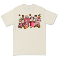 Bone cafecito y chisme coffee cups Premium Tee - texasbilliewilder