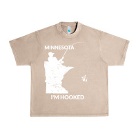 French Oak MN Minnesota Fishing T Gift for Fishermen and Anglers Urban Heavy Tee - longCreatives