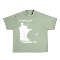 Oil Green MN Minnesota Fishing T Gift for Fishermen and Anglers Urban Heavy Tee - longCreatives