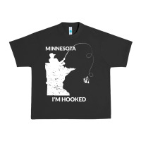 Mn Minnesota Fishing T Gift For Fishermen And Anglers Urban Heavy Tee | Teevron