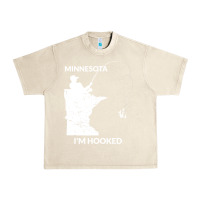 Sandshell MN Minnesota Fishing T Gift for Fishermen and Anglers Urban Heavy Tee - longCreatives