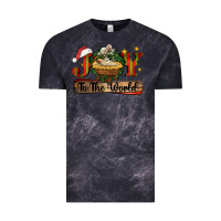 Cloud Black joy to the world Vintage Tee - CowGirlArtShop