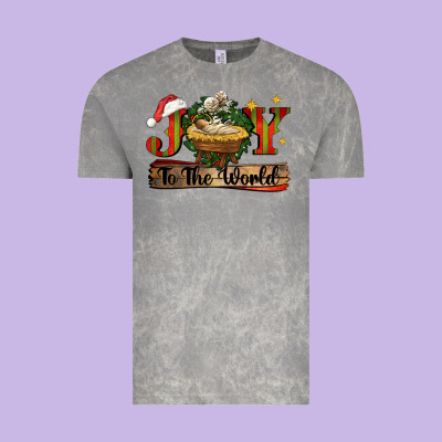 Joy To The World Vintage Tee Designed By Cowgirlartshop