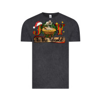 Vintage Black joy to the world Vintage Tee - CowGirlArtShop
