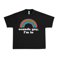 Black Sounds Gay, I'm In Urban Heavy Tee - longCreatives