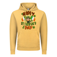 Vintage Mustard happy st patricks day Vintage Hoodie - CowGirlArtShop